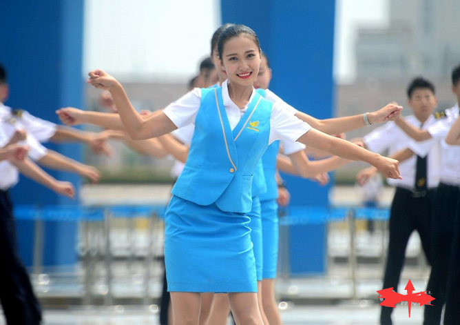 山东空姐跳热舞